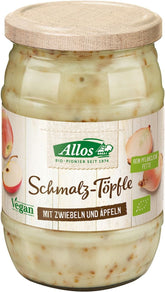 Vegansk schmalzÀpple - lök glutenfri EKO 250 g - ALLOS